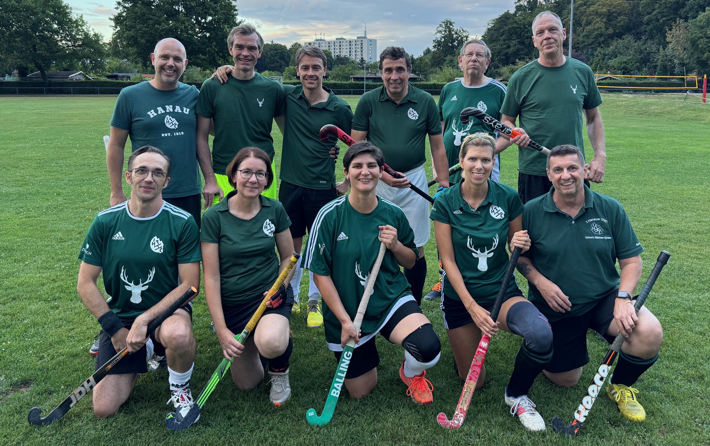 Das Team der Greenhorns :: Elternhockey im 1. Hanauer THC e.V.